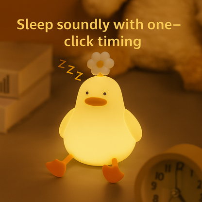 Flower Duck Night Lamp