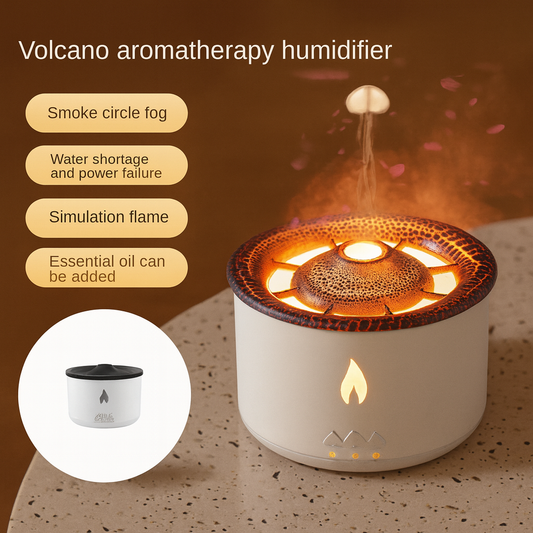 Volcano Flame Fire Air Humidifier